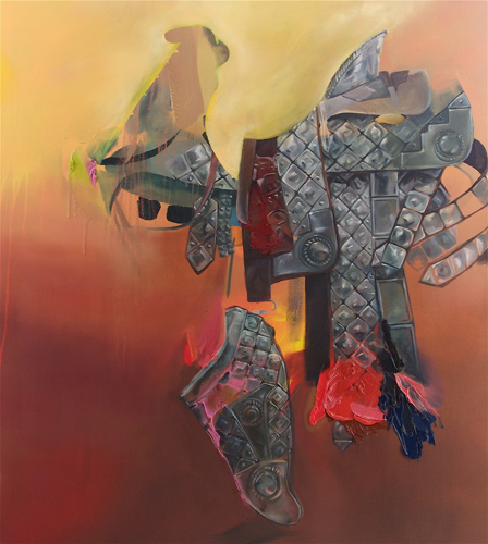 The Weight of Submission oil on canvas