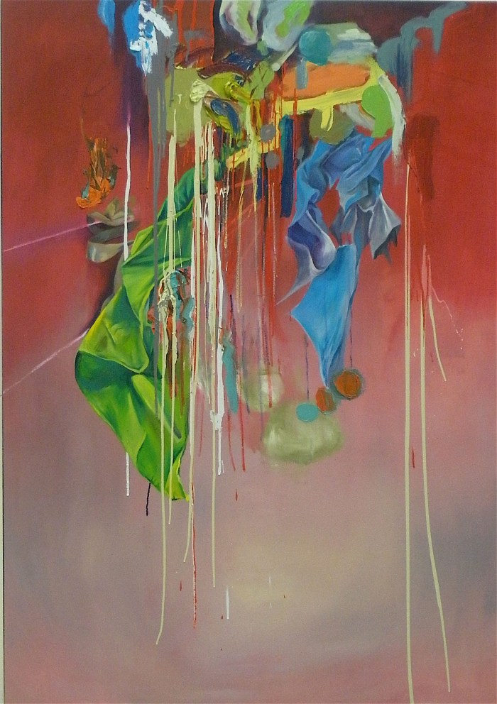 Banners of battles past oil on canvas