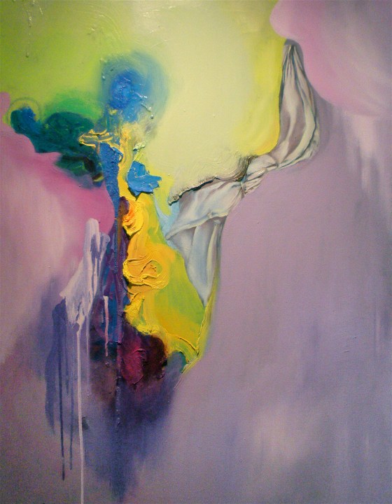 White handkerchief oil on canvas