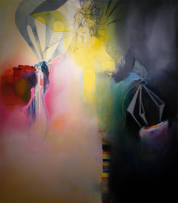 The heart of the leader and the sycophant beat in perfect time oil on canvas