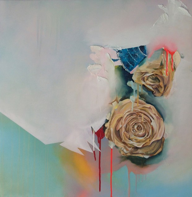 Seven Ages of Man Series Lover oil on canvas on panel